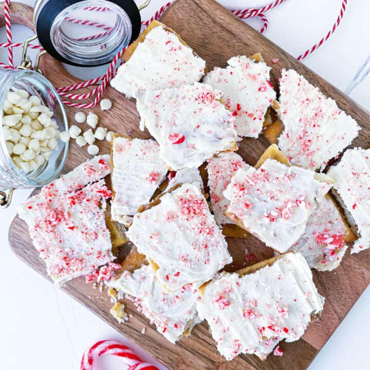 White Chocolate Christmas Crack (small batch!)
