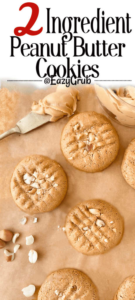 These easy and delicious peanut butter cookies are the perfect sweet treat for anyone looking for a gluten-free and vegan-friendly option! With just three simple ingredients, these cookies are quick to make and perfect for serving with a cold glass of milk, fresh fruit, or even ice cream. Try them today and enjoy a guilt-free indulgence!