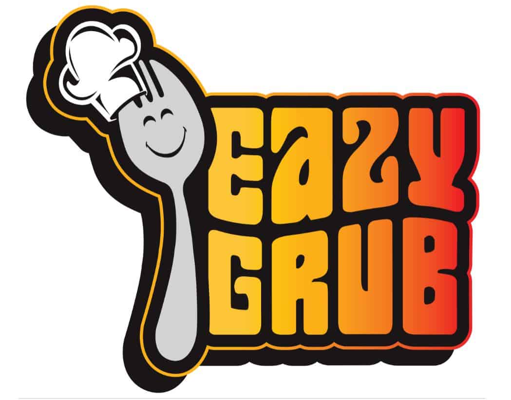 The Eazy Grub Logo with Spork!