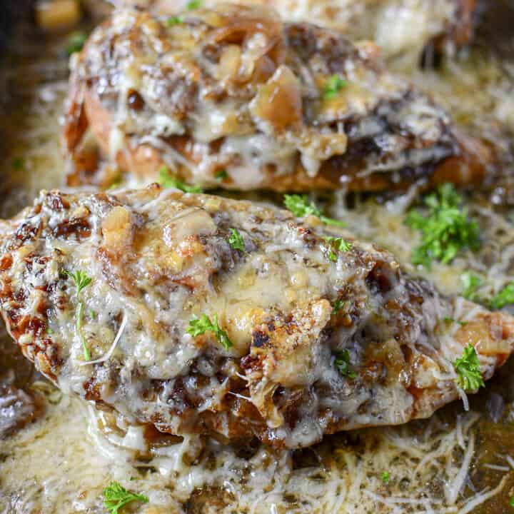 4 Ingredient French Onion Chicken