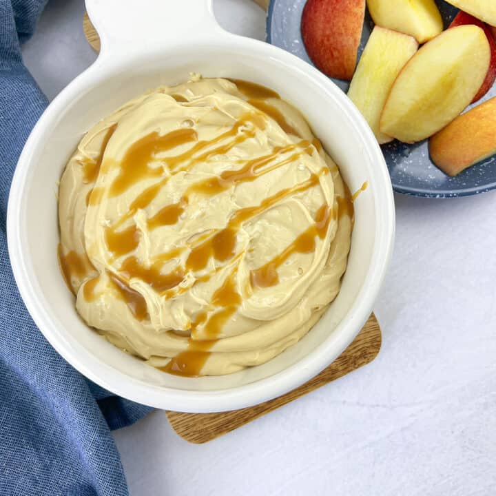 2 Ingredient caramel dip square image