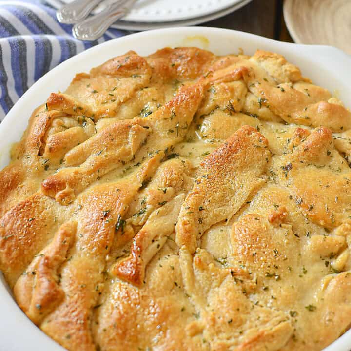 4 Ingredient Ham pot pie square image