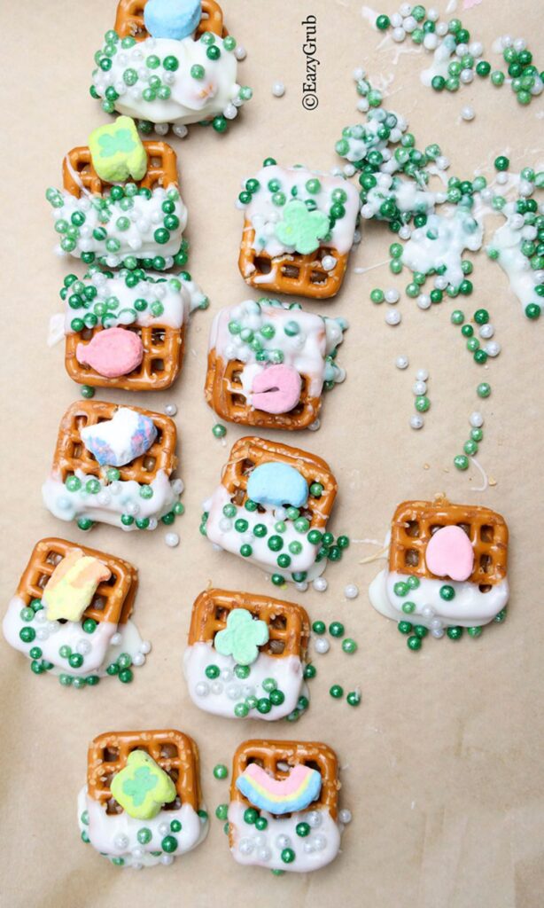 Easy Leprechaun loot on a patchment paper