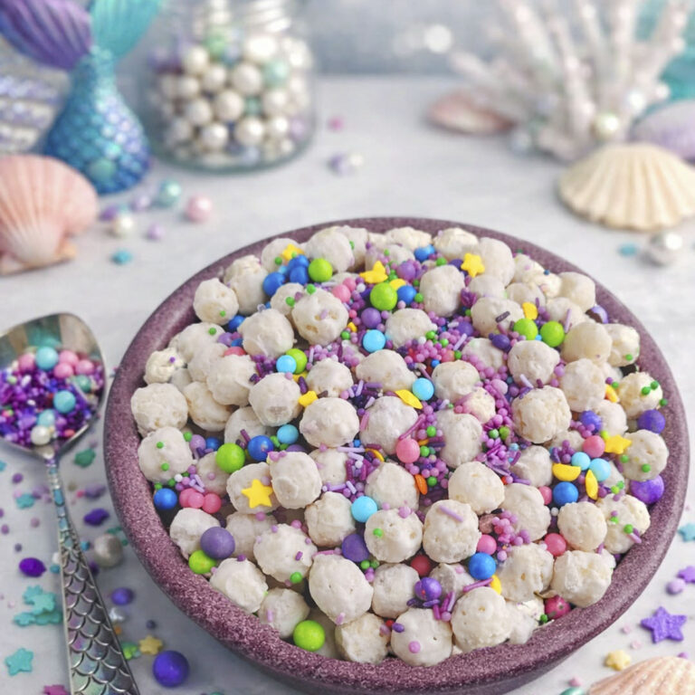 Mermaid poop snack, square image.